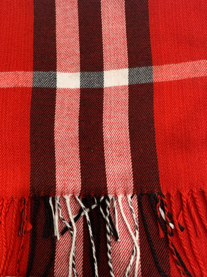 Unisex Plaid Winter Scarves