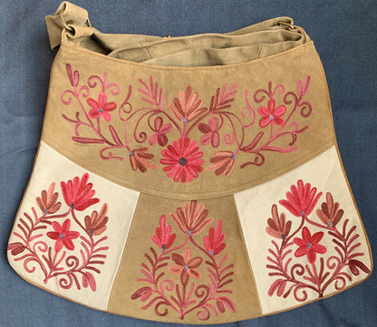 Large Embroidered Handbag