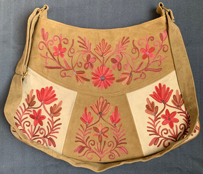 Large Embroidered Handbag